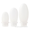 Forma quadrata di plastica in plastica a flacone spray per crema solare in alluminio